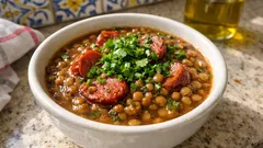 Lentilhada com linguiça: um guisado reconfortante que fica ainda melhor no dia seguinte